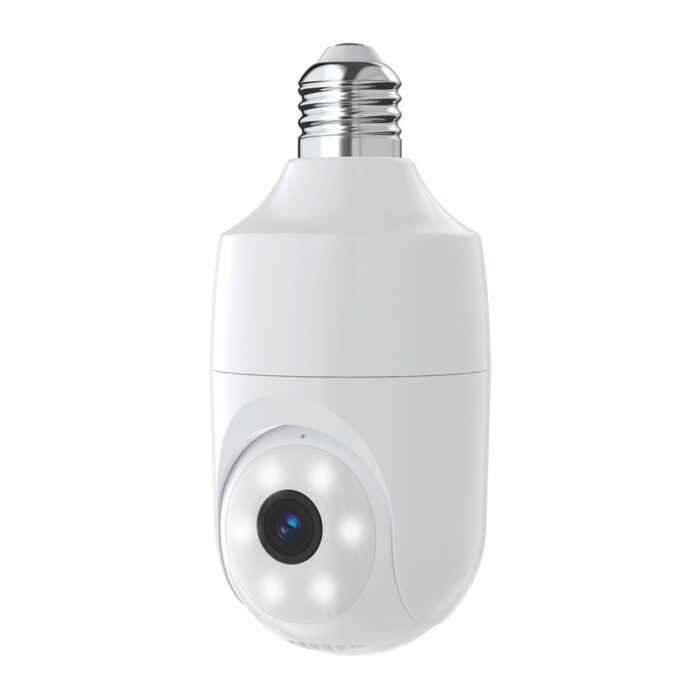 VicoHome Innenbereich PT 3Mpx Wifi - Fernbewegung / Autotracking - Integrierte Erkennung von Personen/Tieren - IR 7m / Weißes Li
