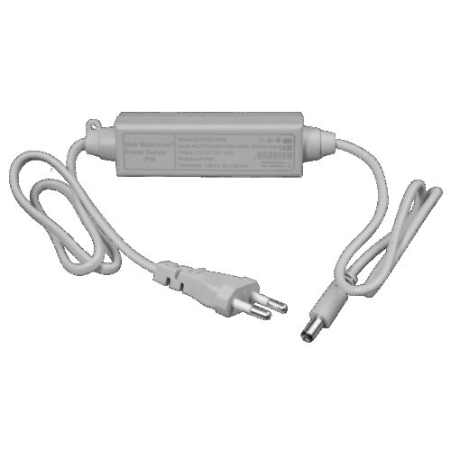 Netzteil 12V / 2A - Wasserdicht IP66 - Jack Stecker