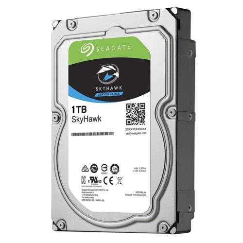 Seagate Skyhawk Festplatte - Kapazität 1 TB - SATA-Schnittstelle 6 GB/s - Modell ST1000VX001 - Speziell für Videorekorder - Lose
