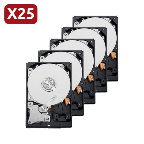 Seagate-Festplattenpaket - Modell ST2000VX003 - 20 Einheiten - 2 TB-Speicher - Speziell für CCTV