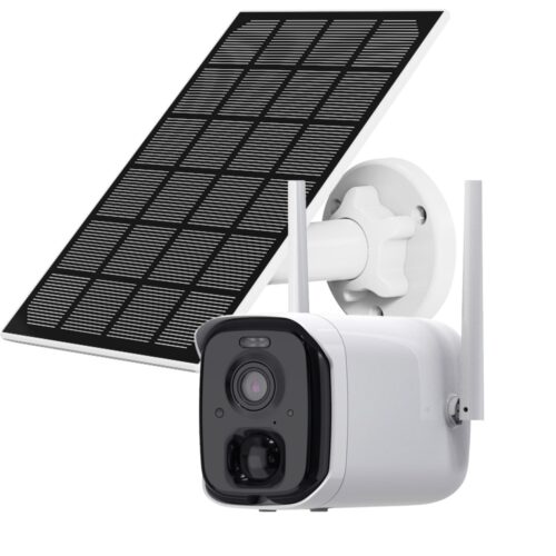 VicoHome Außenbereich 4Mpx Wifi mit Batteriebetrieb - PIR-Sensor / Intelligente Erkennung (Cloud) - Solarpaneel 5W / Batterie 90