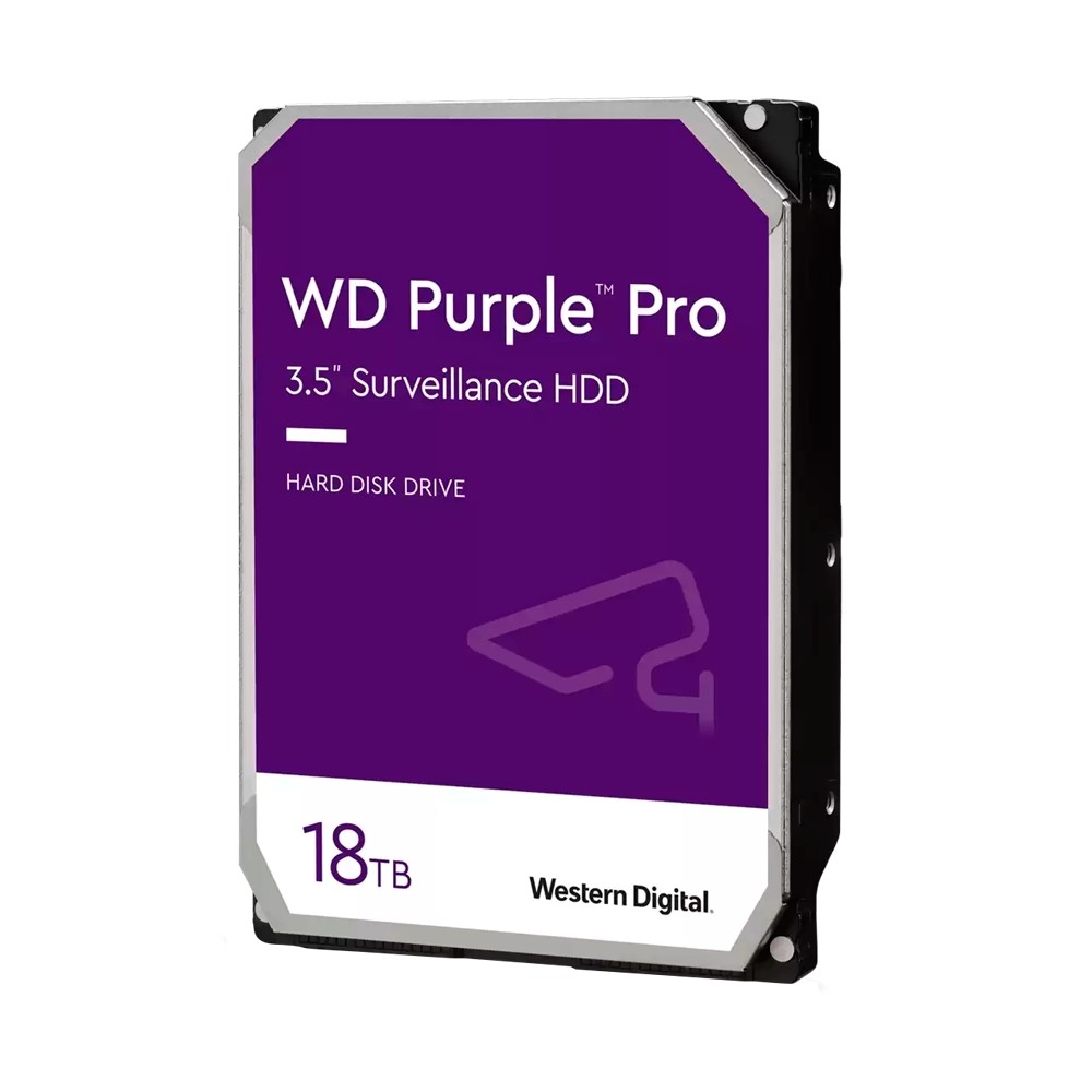 Western Digital Festplatte - Kapazität 18 TB - SATA-Schnittstelle mit bis zu 272 MB/s - Modell WD181PURP - Entwickelt für DeepLe – Bild 2