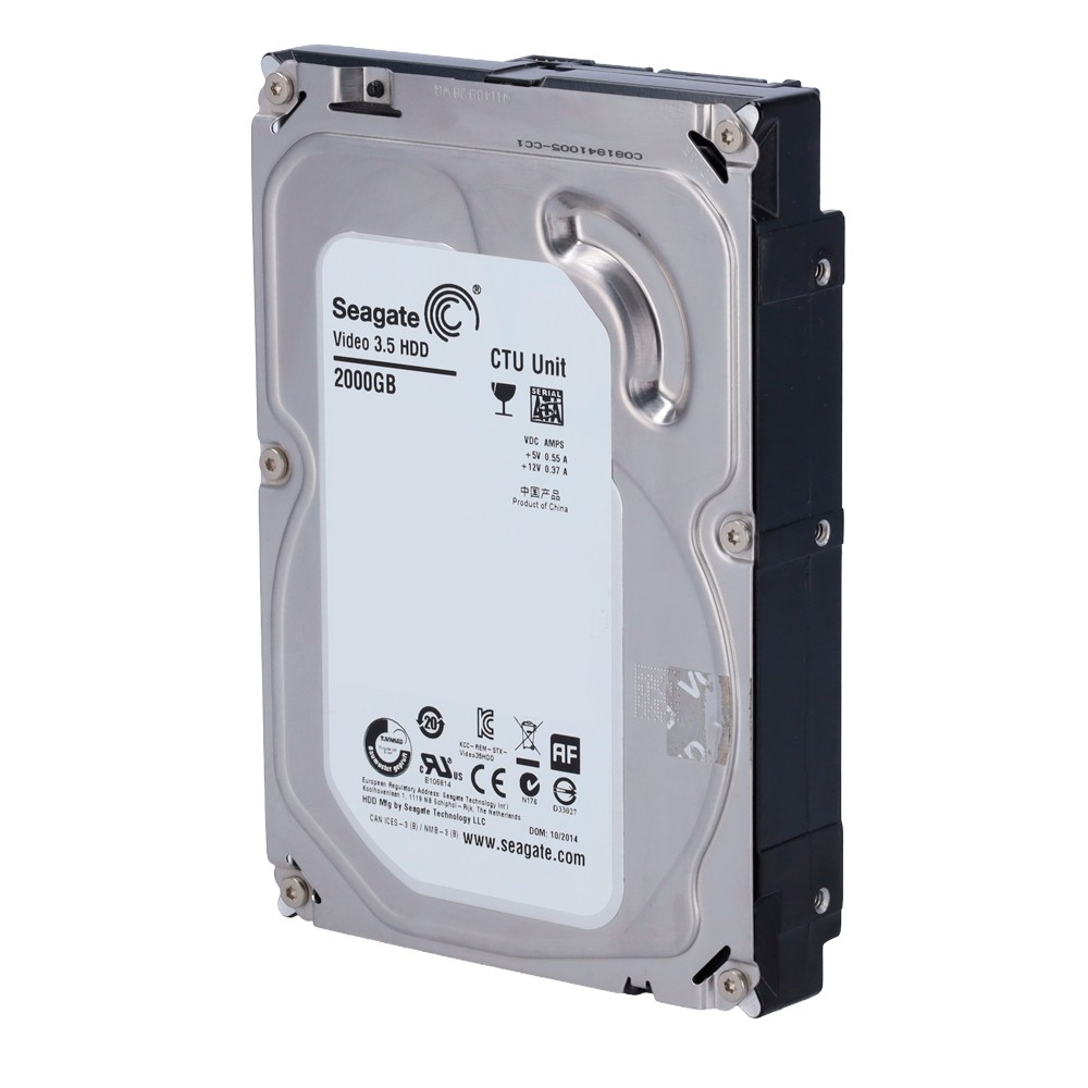 Seagate | Überholte 2TB Festplatte für Videoüberwachung Modell ST2000VM003 | HD2TB-S-REFURBISHED