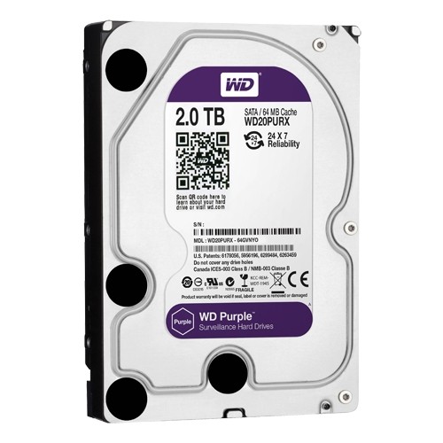 Western Digital | 2 TB Festplatte für Videoüberwachung